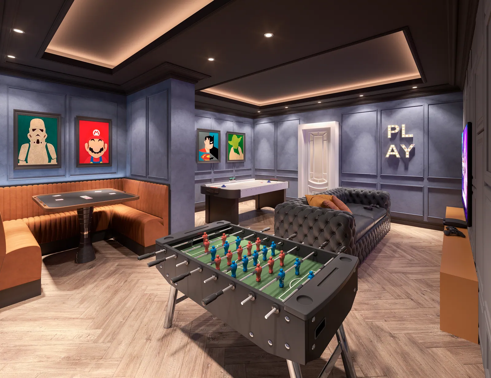 Le Jardin - Game Room